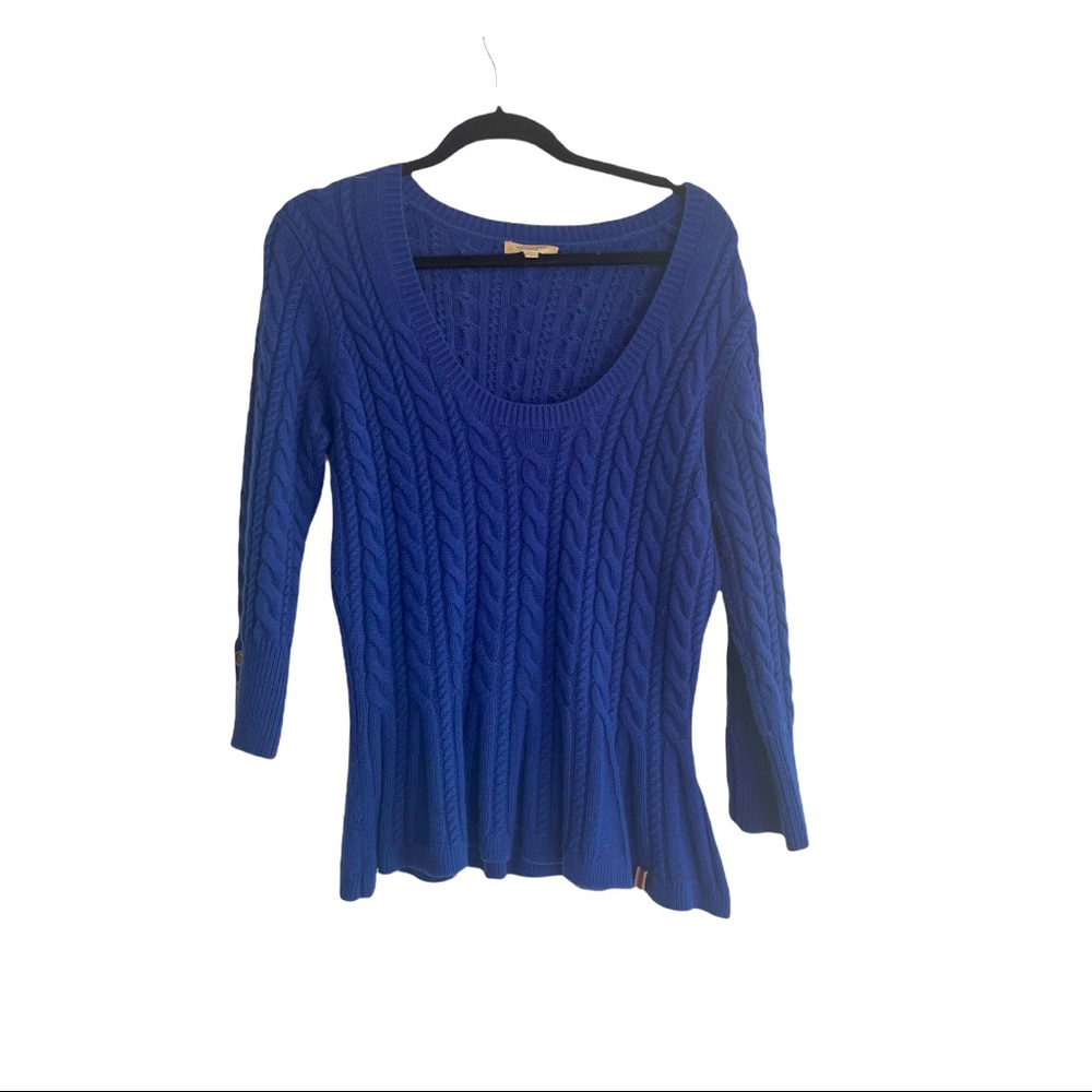 Burberry L peplum sweater